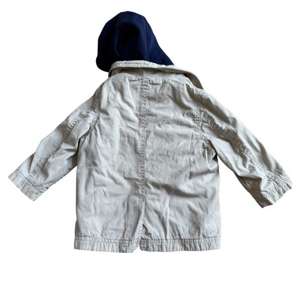 Baby Gap Beige Utility Jacket w/Removable Hooded Vest Baby Boy 18-24M - Picture 3 of 6